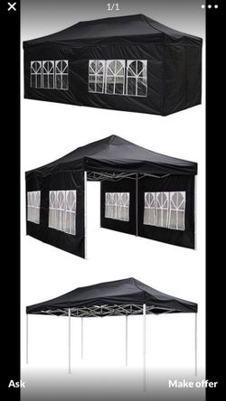 10x20” All Purpose Use Pop Up TENT • 3 Colors Available