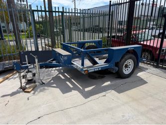 Drop deck trailer