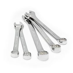 Set of 5 Pieces Husky XL MM Combination Wrench Set (5-Piece)