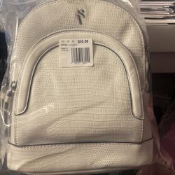 Simply Vera Wang White Backpack