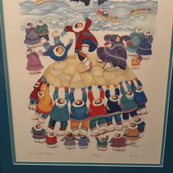 Barbara Signed Limited Edition Artic Game “up,up and Away 