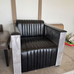 Leather chair 