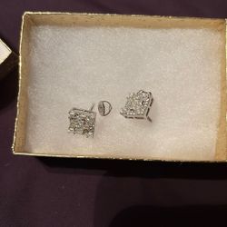 Real Diamond Earrings 