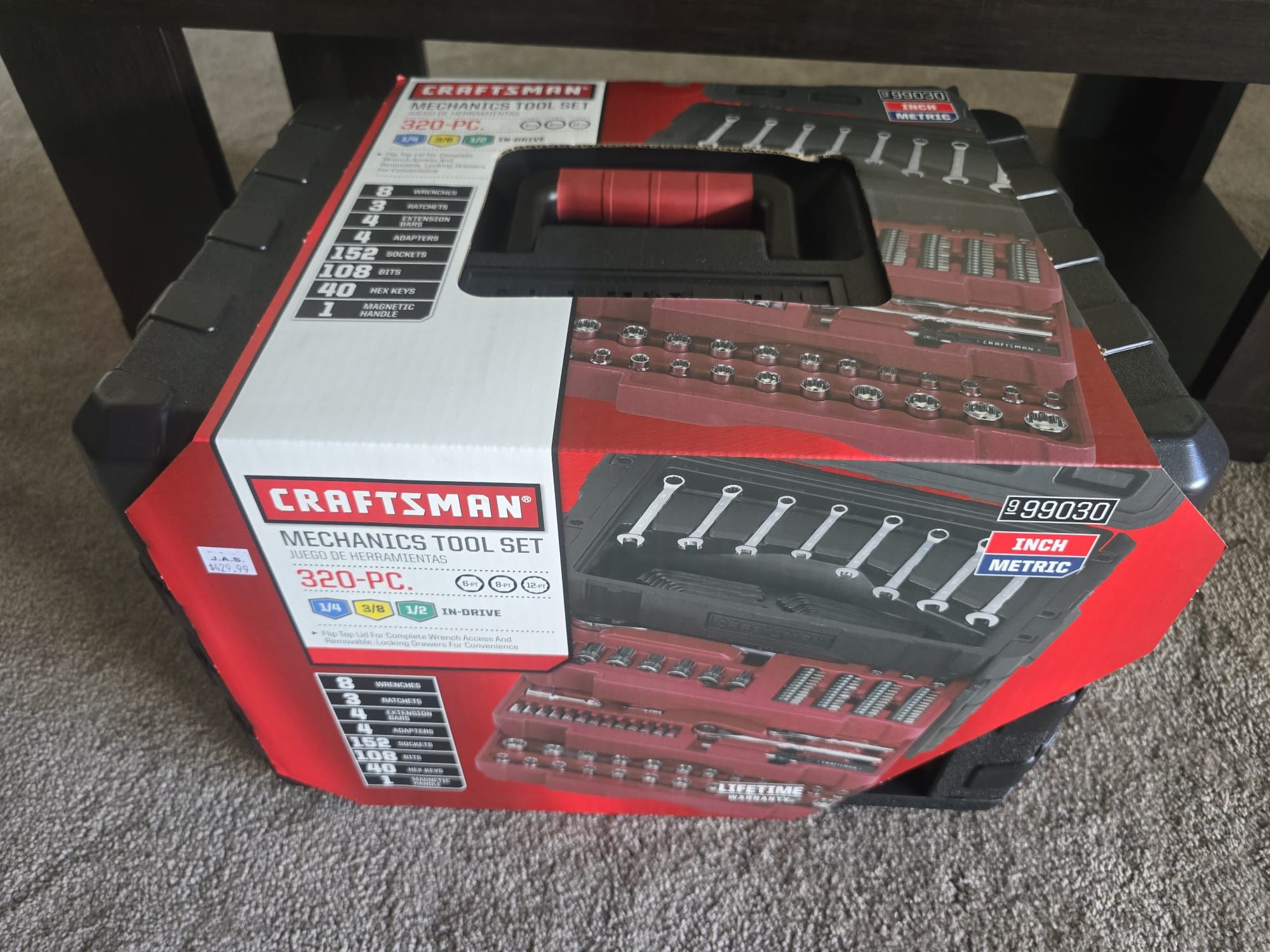 Craftsman 320 Piece Mechanic S Tool Set