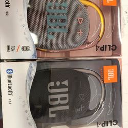 Jbl Clip 4. Portable Bluetooth Speaker. Waterproof