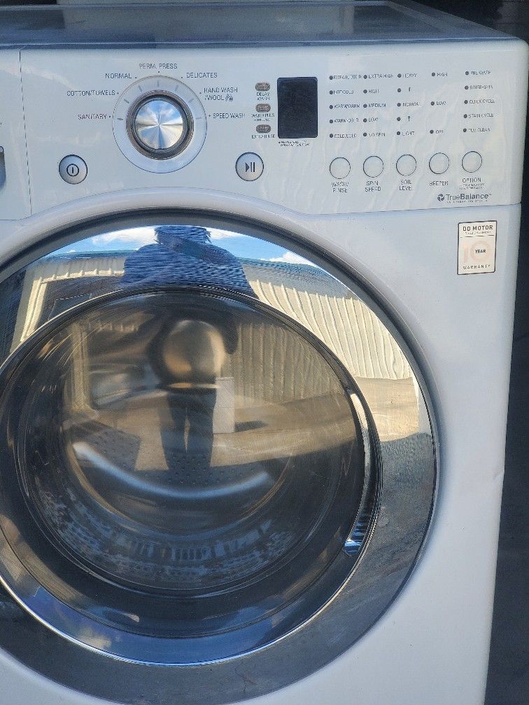 LG front load washer