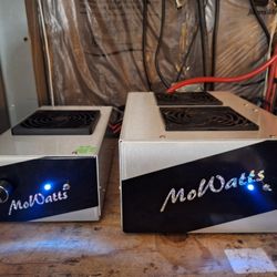 Mowatts 2x8 cb linear amplifier Set 