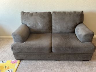 Grey Loveseat