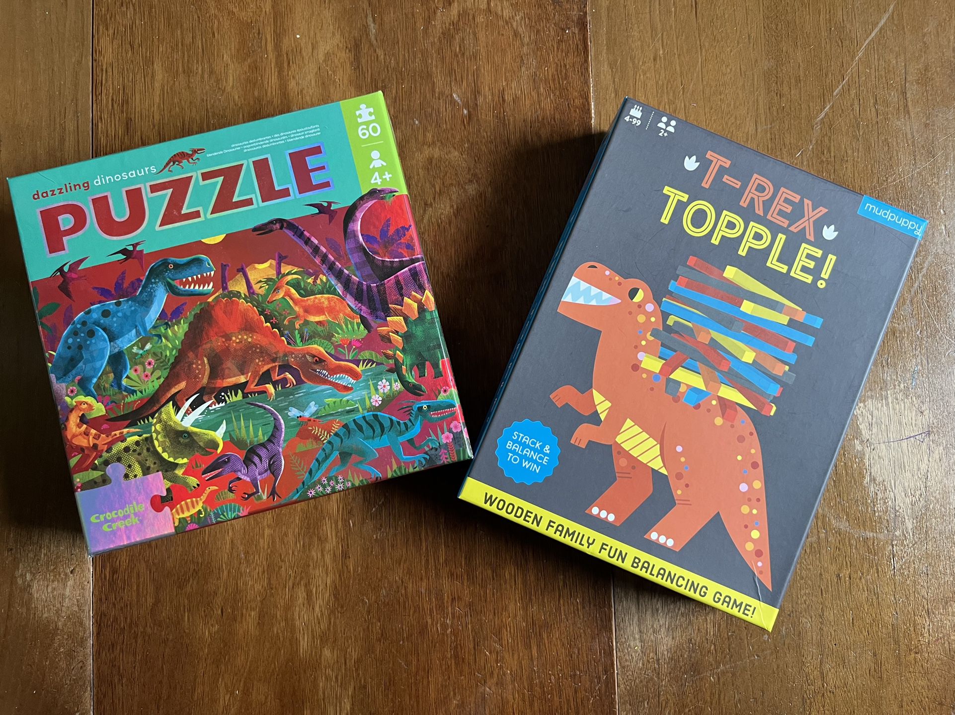 Dinosaur Game And Puzzle