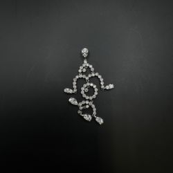 18K White Gold Pendant with Clear Diamonds – 5.40g, 1.00ct Diamonds