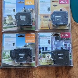 Siemens Arc Fault Breakers. 