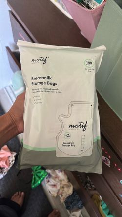 Breastmilk storage bags
