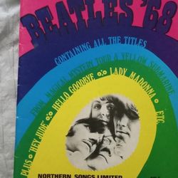 BEATLES '68 - SOUVENIR SONG ALBUM WITH PHOTOGRAPHS - 1969 Northern Songs Limited