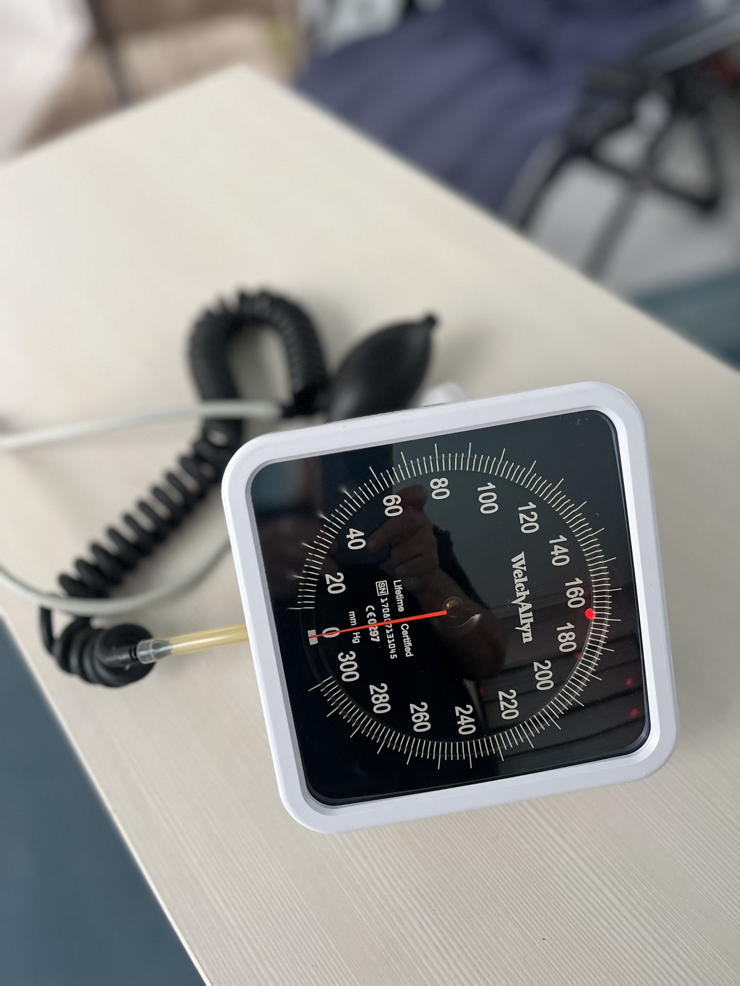 Blood Pressure Wall Mount Sphygmomanometer Welch Allyn