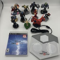 Disney Infinity 2.0 ps3 lot Game Pad & Figures!