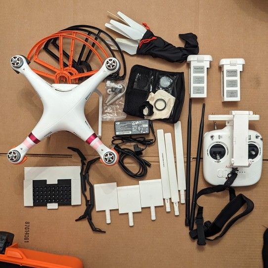 DJI phantom 3 + Upgrades