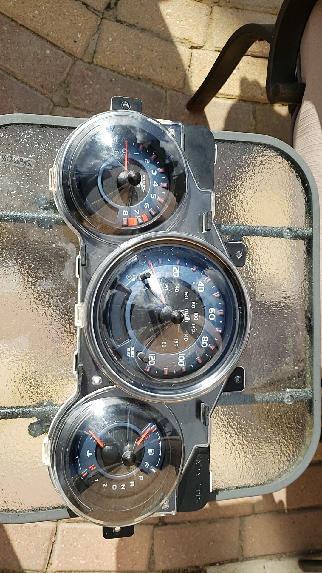 2004 Honda element spear ometer cluster