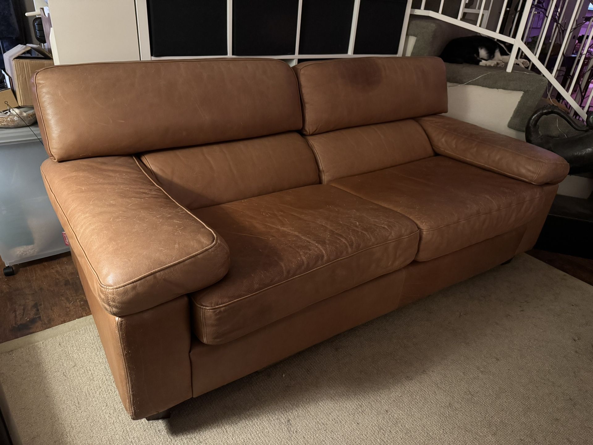 The Leather Factory Sofa