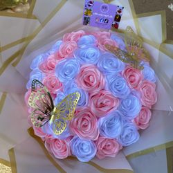 Pink And White Bouquet 