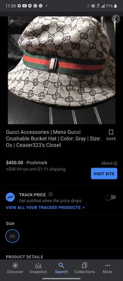 XL Gucci bucket hat