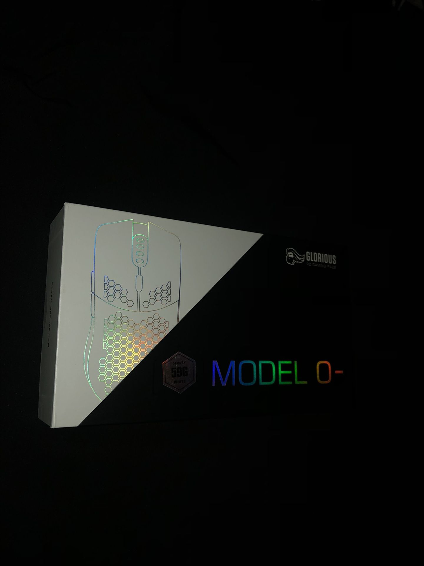 Glorious Mobel O- Gaming Mouse RGB (White)