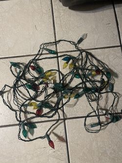 Multicolor Christmas Lights 