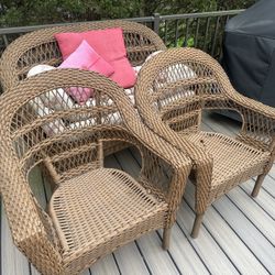 Outdoor Seating Set 4pcs