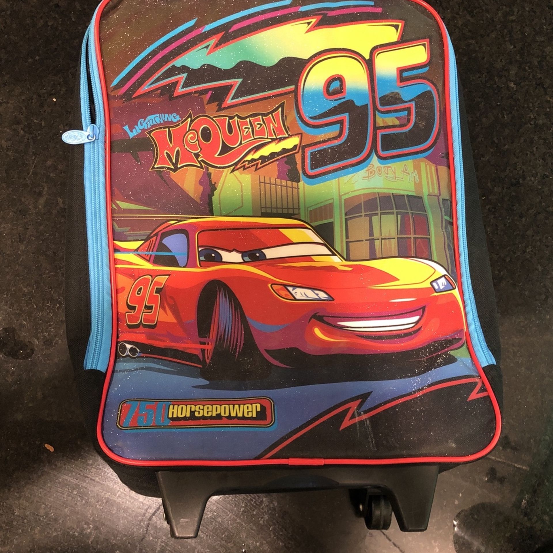 Lightning McQueen Roller Suitcase