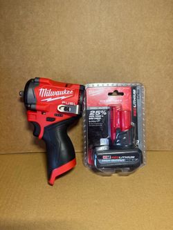 Milwaukee M12 3/8 impact