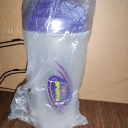 Plastic Purple Shaker Bottle 
