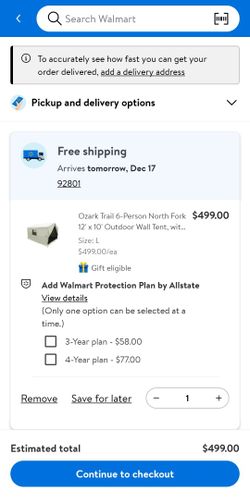 Ozark Tent 12×10   Camping/outdoors 