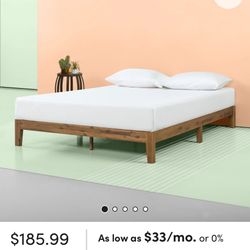 Bed And Frame (Andover Mills Frame And Layla Mattress)