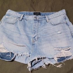 Lucky Brand Mom High Rise Short (14) 