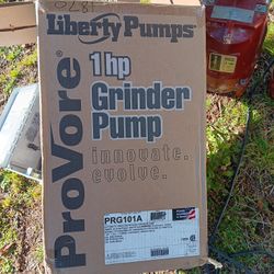 1HP Grinder Pumps & panel 