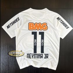 Neymar Jr Santos Soccer Jersey - LARGE, XL