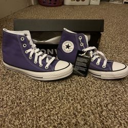 BRAND NEW Purple Converse