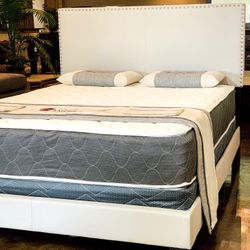 Complete Bed Frame With New Mattress/Full $299/Queen $319/King $399