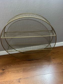 metal shelf