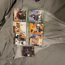 PS3 and XBOX ONE games