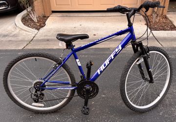 26” huffy cycle with lock and air pump
