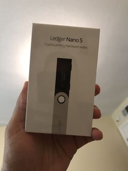 New. Cryptocurrency hardware wallet