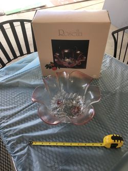 Mikasa Rosella Glass Bowl