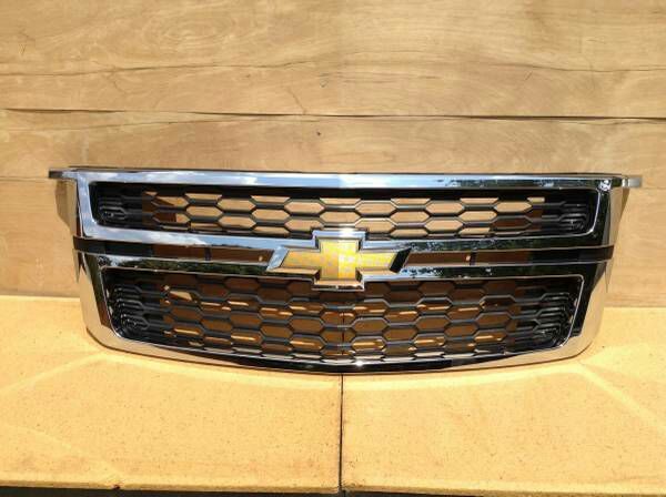 2015-2016 Chevy Tahoe/Suburban Chrome black Mesh Grill