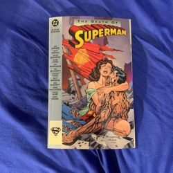 The death of superman comic book 1993