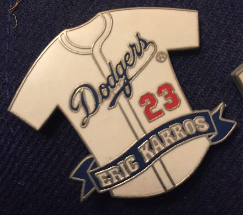LA Dodgers Eric Karros jersey pin for Sale in Corona, CA - OfferUp