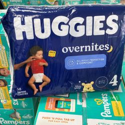 Huggies Overnight Diapers 