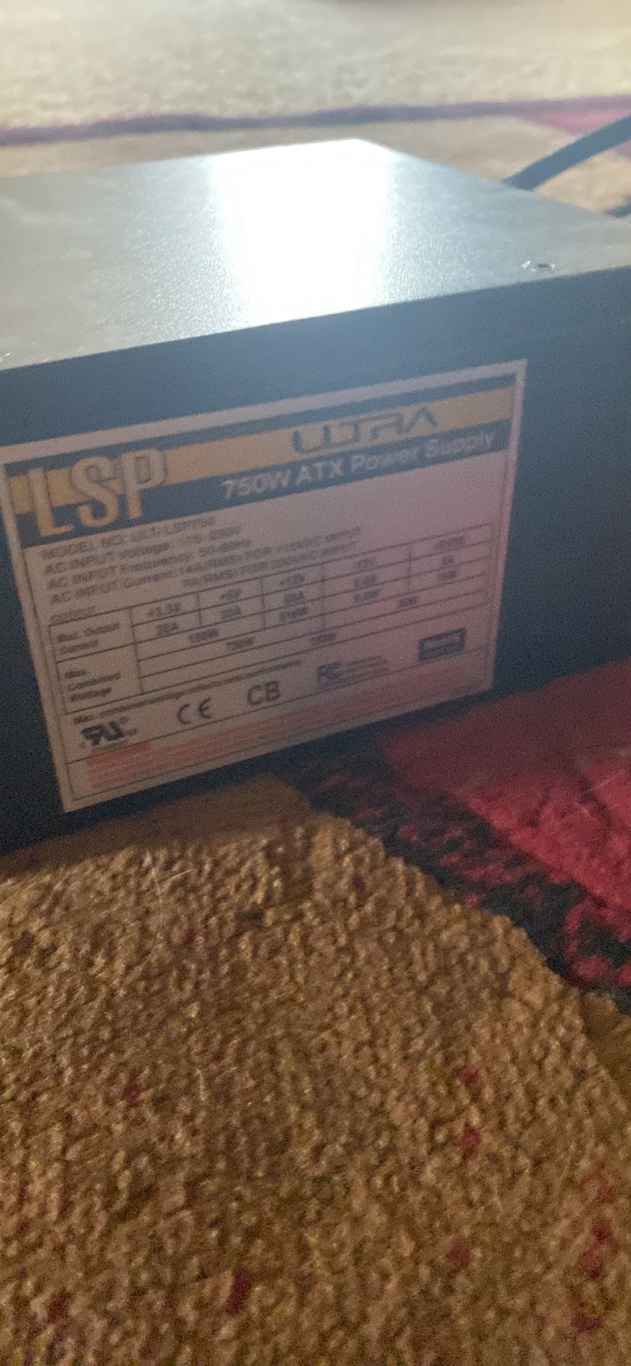 Power Supply 750W ATX
