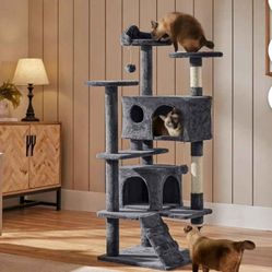 53 inch multilevel cat tree