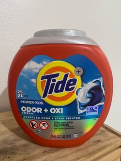 Tide Power PODS Odor + Oxi Defense (25 XL Pacs) - Brand New! $9