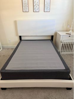 IKEA full size bed w/ boxspring